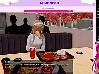 Vtuber Lewdneko Plays Harem Hotel with Vibrator