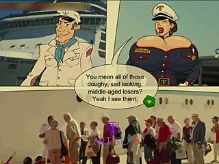 officer juggs seduced and fucked on yacht mission
