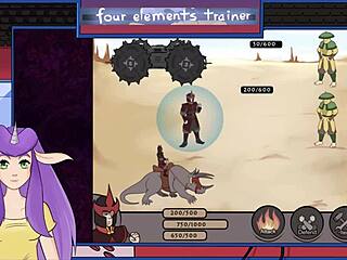 Avatar Trainer Blowjob From Guard in Part 23