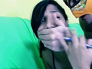 BRUNETTE'S EPIC NEW YEAR ORAL