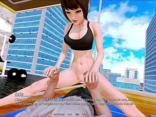 harem hotel curvy beauty fucked in 3d game