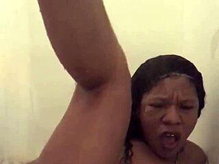 Shower Dildo Play With My Latina Curves