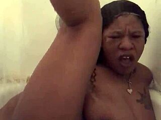 Shower Dildo Play With My Latina Curves