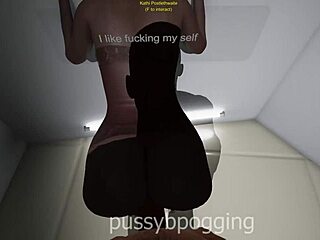fat guy teases black girl in agency setup