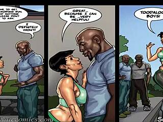 EMOTIONAL COUGAR AND EBONY HENTAI