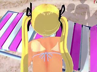 Marie Rose Bikini Beach Fuck Fantasy 3D