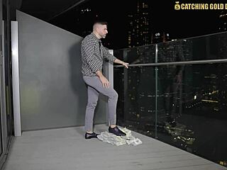 blonde british pawg’s sly stranger fuck