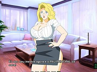 Blonde stepmom creampied in hypno fantasy