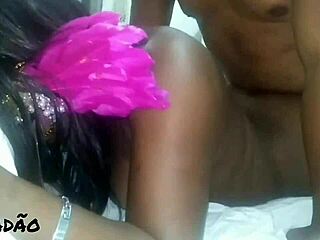 Brunette Devours with Wild Hunger