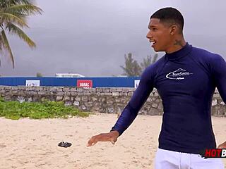 Young black gay pov anal with hung stud