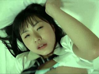 Young asian girl fucked hard with facial finish