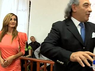 French Sluts Fucked Hard Before Judge In Court