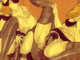 Vintage erotic illustration stirs deep longing