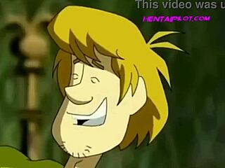 Velma and Shaggy's daring encounter
