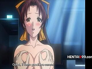 My old teacher turns lesbian students straight with hentaix99