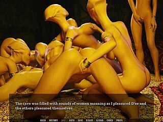 Huge Alien Orgy In Reverse Gangbang 3D Tale
