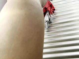 ever caught latina bikinis in beach changing rooms?