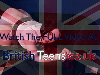 British 18-year-old takes hard spanking in detention