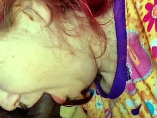Sloppy Deepthroat with Cum in Mouth Tease