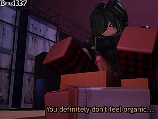 What’s behind this tied femboy’s brutal domination?