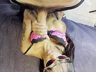 Stripped for gay friend and got pussy pounded