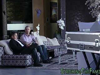 Slutty Teen Sucks Stepbro for Taboo Thrill