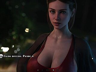 Milf’s fierce outdoor anime cock ride