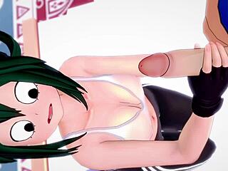 froppy’s wet hentai play with huge cock