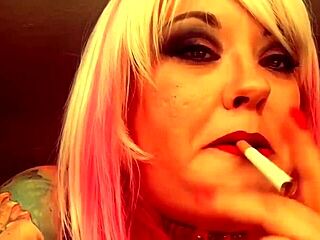 ever seen a chubby brit domme smoke?