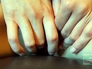 Sophie Masturbating with Creamy Pussy Before Hard Fuck