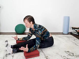 aurora's secret yoga stretches unveiled