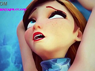 Elsa And Anna Dominate In 3D BDSM Scene