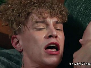 Old meets young in taboo gay fuck