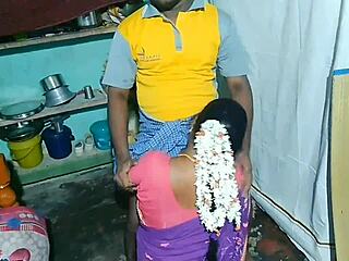 Uncle Sneaks Sex While Aunty Cleans House