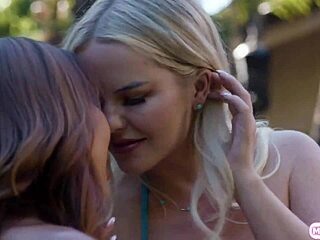 Lesbian stepmom dominates asian stepdaughter’s face
