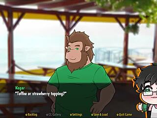 I’m gazing at furry yaoi magic in christmas demo