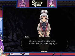 subtle hentai tease with paya in spirit orbs game