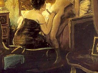 vintage erotic art in classic style