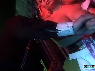 Two kinky sluts fucked hard in castle