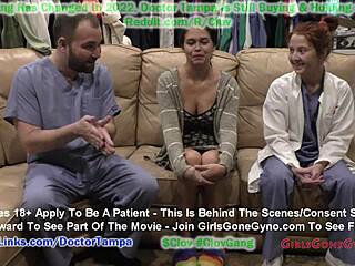 Clov Angel Santana's Hidden Gyno Exam Peek