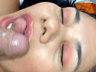 Skinny Milf’s Deepthroat Anal Slut Session
