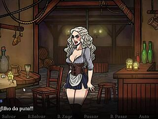 Game of Whores Ep 19 Naughty Waitress Dance