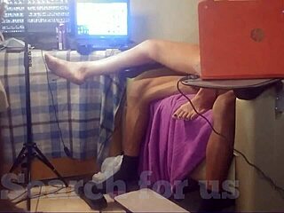 Latina Fucked Hard Doggy with Cumshot