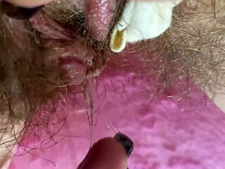 I rub my big clit