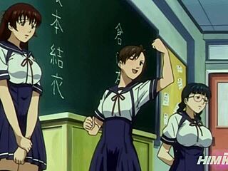 ever joined an orgy after classes in hentai style?