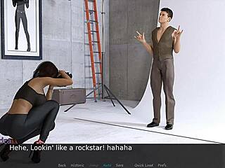 Big city pleasure with teen's massive cock game