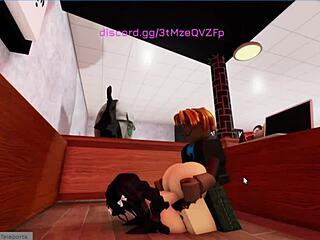 Cheating roblox girl rides massive bbc