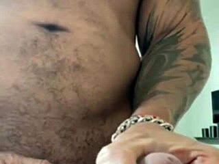 Muscle BBC Viktor Rom dominates outdoor solo