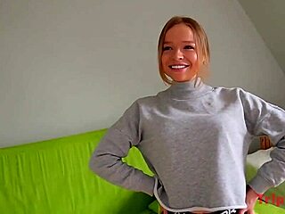 pretty russian girl's charming smile draws you in