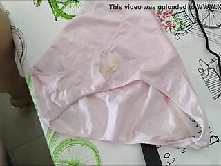 what’s hidden in her soaked panties?